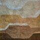 Mid-Century Modern Space Age Italian Wool Rug with Geometric Pattern, 1970s