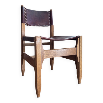 Chaise brutaliste vintage