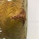 Vintage woven linen basket