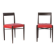 2 Vintage Chairs 1960s Wooden Germany