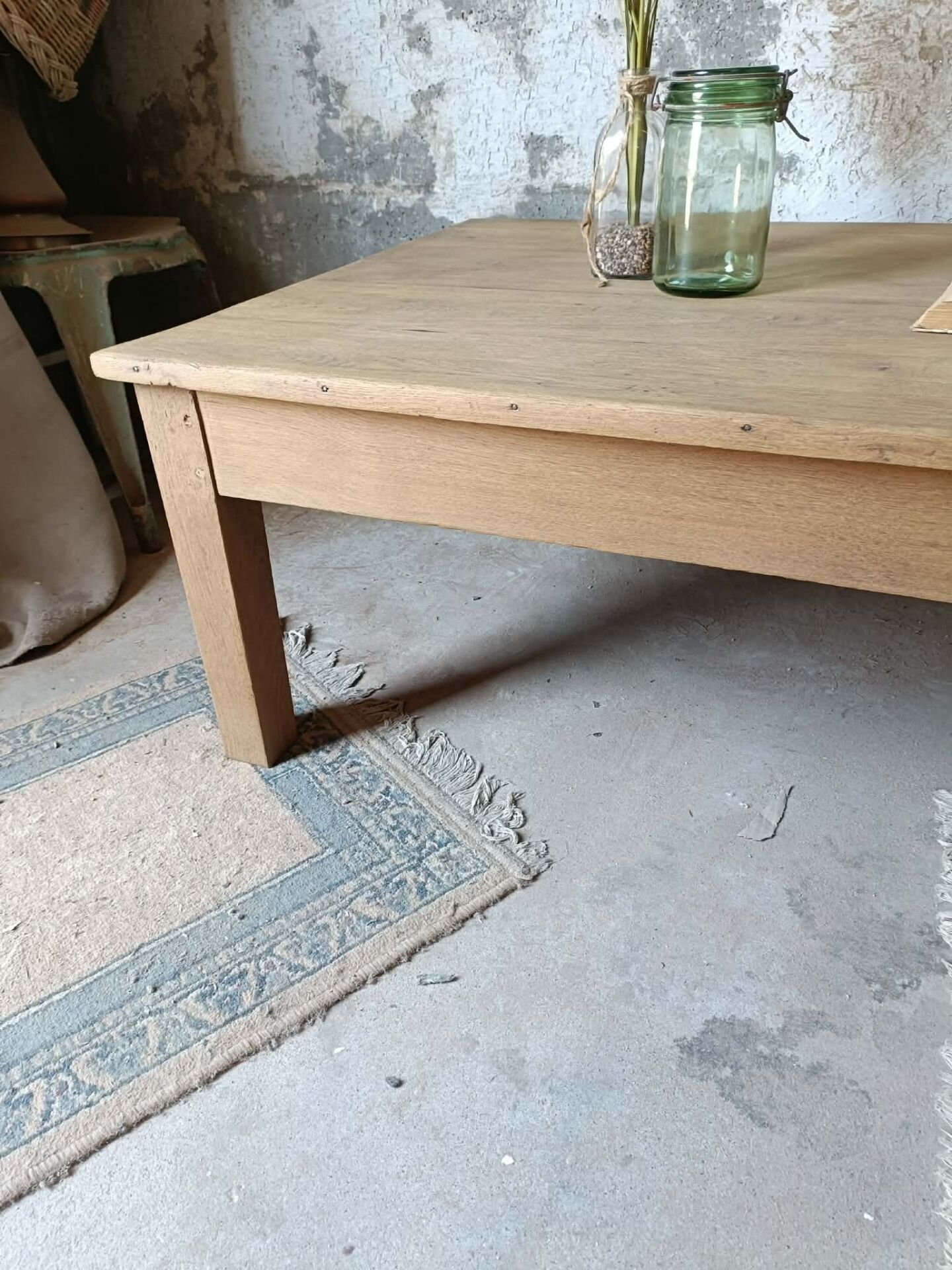 Table basse de ferme