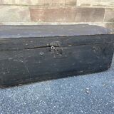 Malle de voyage vintage début 19ème