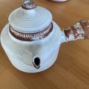 Teapot, 4 cups and 2 saucers Vallauris 50s Grandjean Jourdan