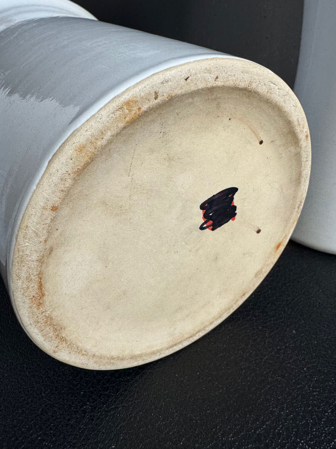 Vases diabolo céramique West Germany années 60