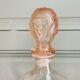 Carafe en verre rose