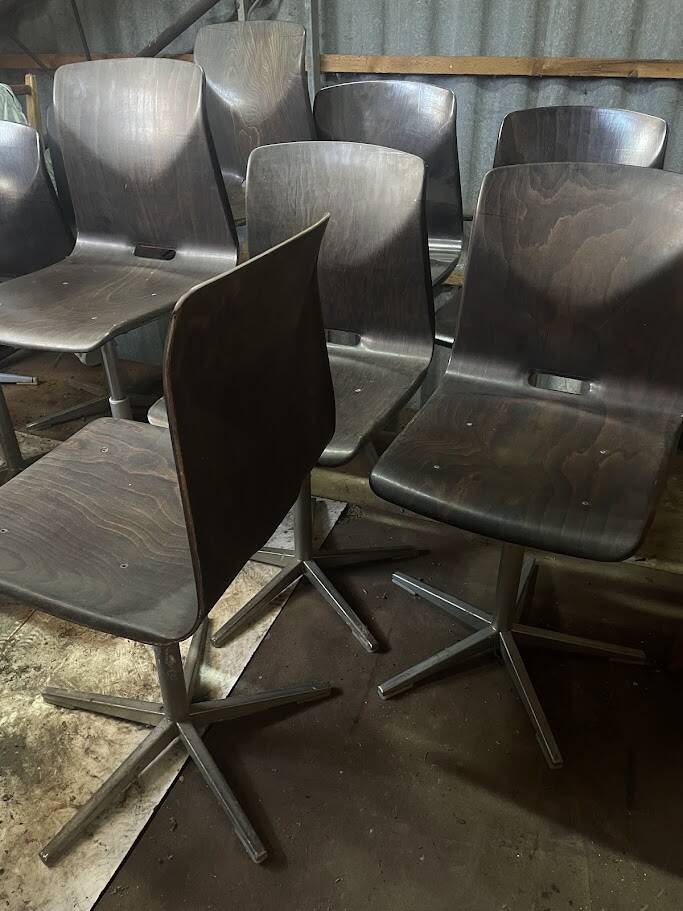 Midcentury Swiss Swivel Chair from Embru, 1960s