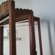 Carved wooden screen 4 panels
