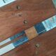 Paire de bancs vintage