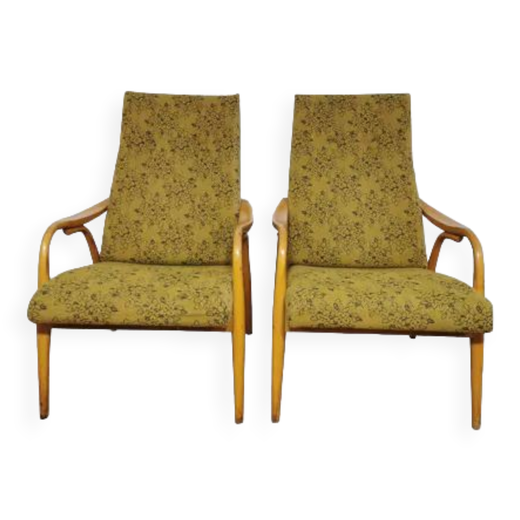 Armchairs by Antonin Suman for Ton