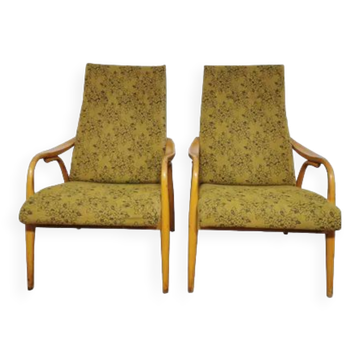 Armchairs by Antonin Suman for Ton