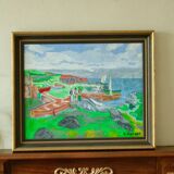 Fishing village by K. Ganzer