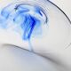 Vintage Bormioli Rocco Blue Swirl Glass Bowl, Mid-Century Italian Art Glass