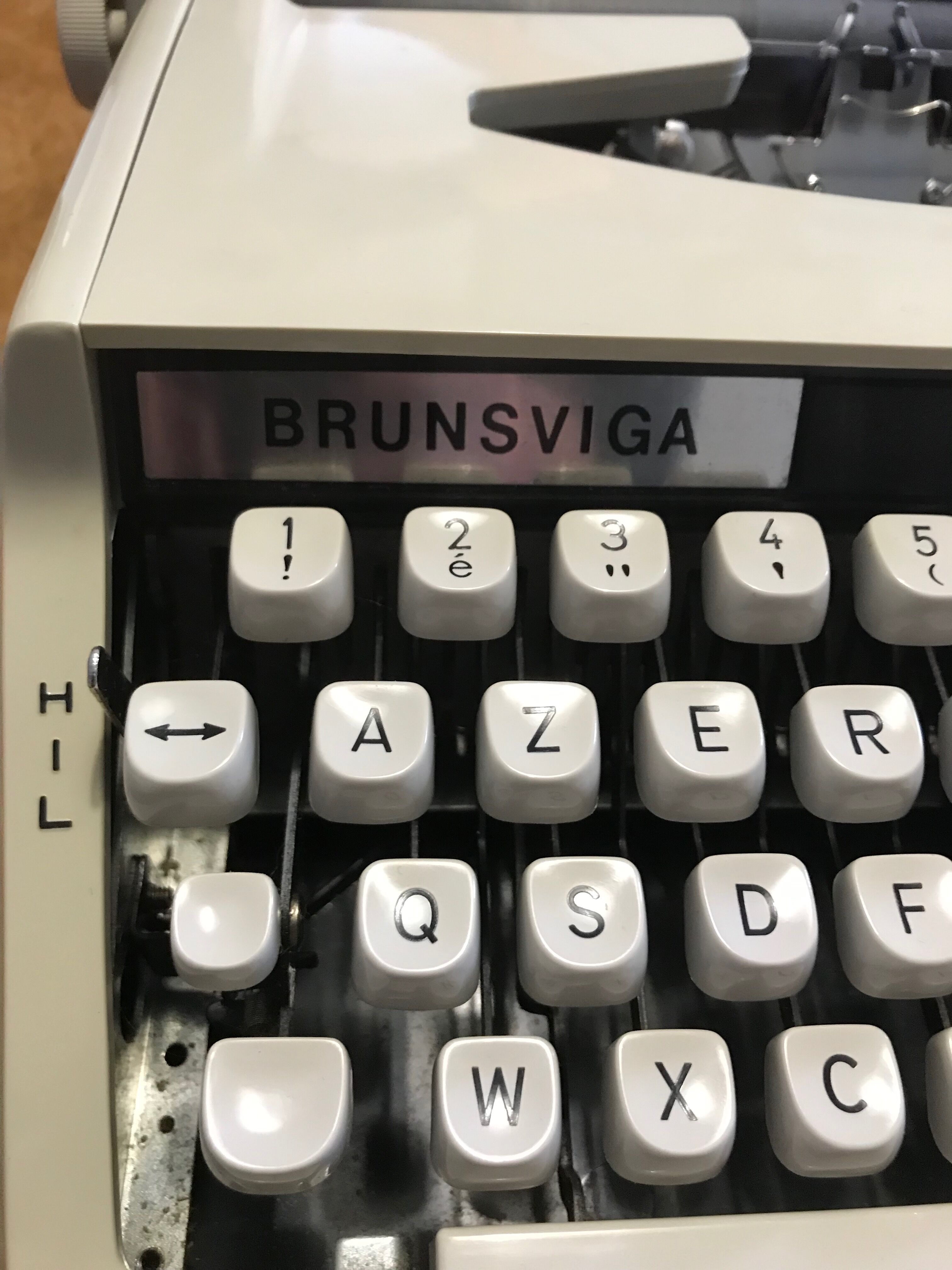 Typewriter Brunsviga in perfect condition