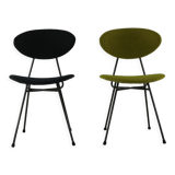 Set of two dining chairs designed in 1955 by Rob Parry and Emile Truijen