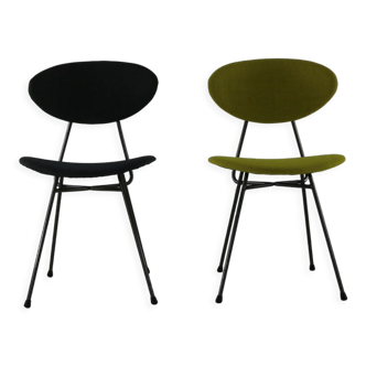 Set of two dining chairs designed in 1955 by Rob Parry and Emile Truijen