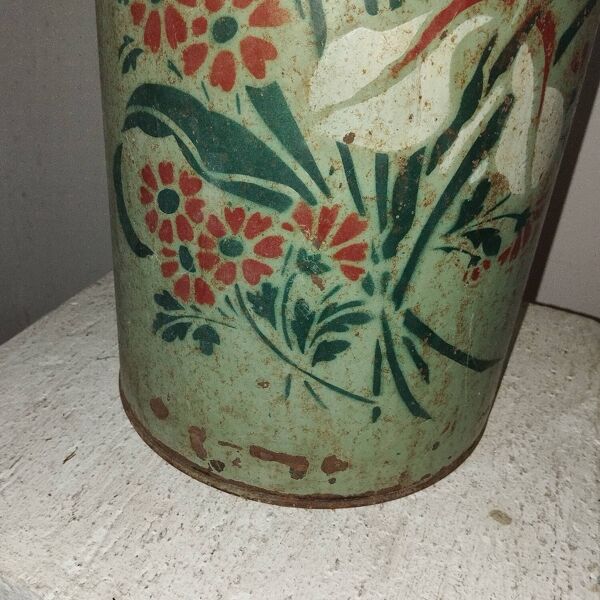 Porte parapluie tôle art-nouveau