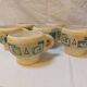 Vintage sangria service in handmade ceramic – 1970s – signed