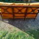 3-seater wooden sofa benches and feather seats