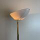Lampadaire en laiton et opaline, Milan, Espagne, années 1980