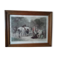 Cadre ancien en chêne