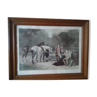 Old oak frame