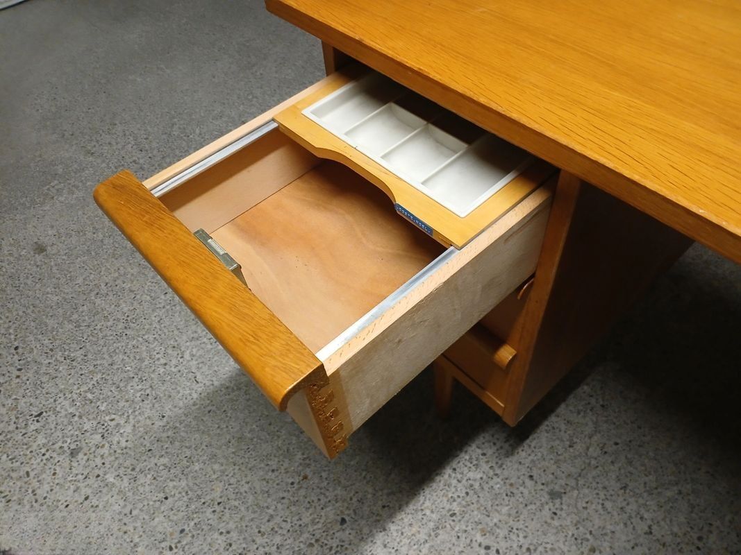 Bureau année 60 + Chaise bistro Luterna
