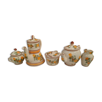 Set Henriot tea coffee 5 pieces