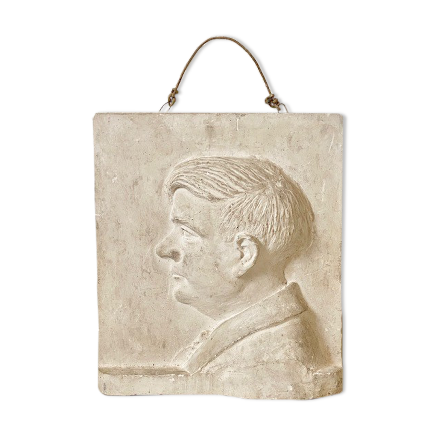 Bust of a man to hang