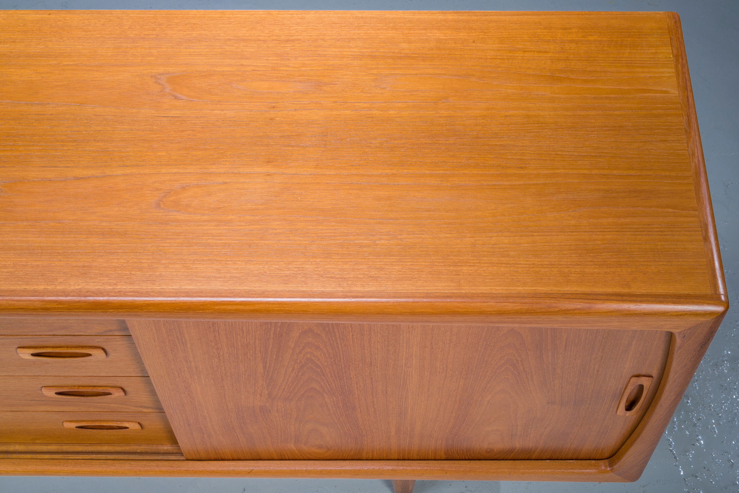 Mid-Century Danish Teak Sideboard from HP Hansen, 1950s