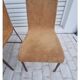 Set of 6 velvet chairs and armchairs
