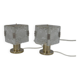 Set of two table lamps by Kamenicky Senov 1970s