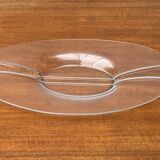 Vintage glass bowl from Holmegaard, 1970s.