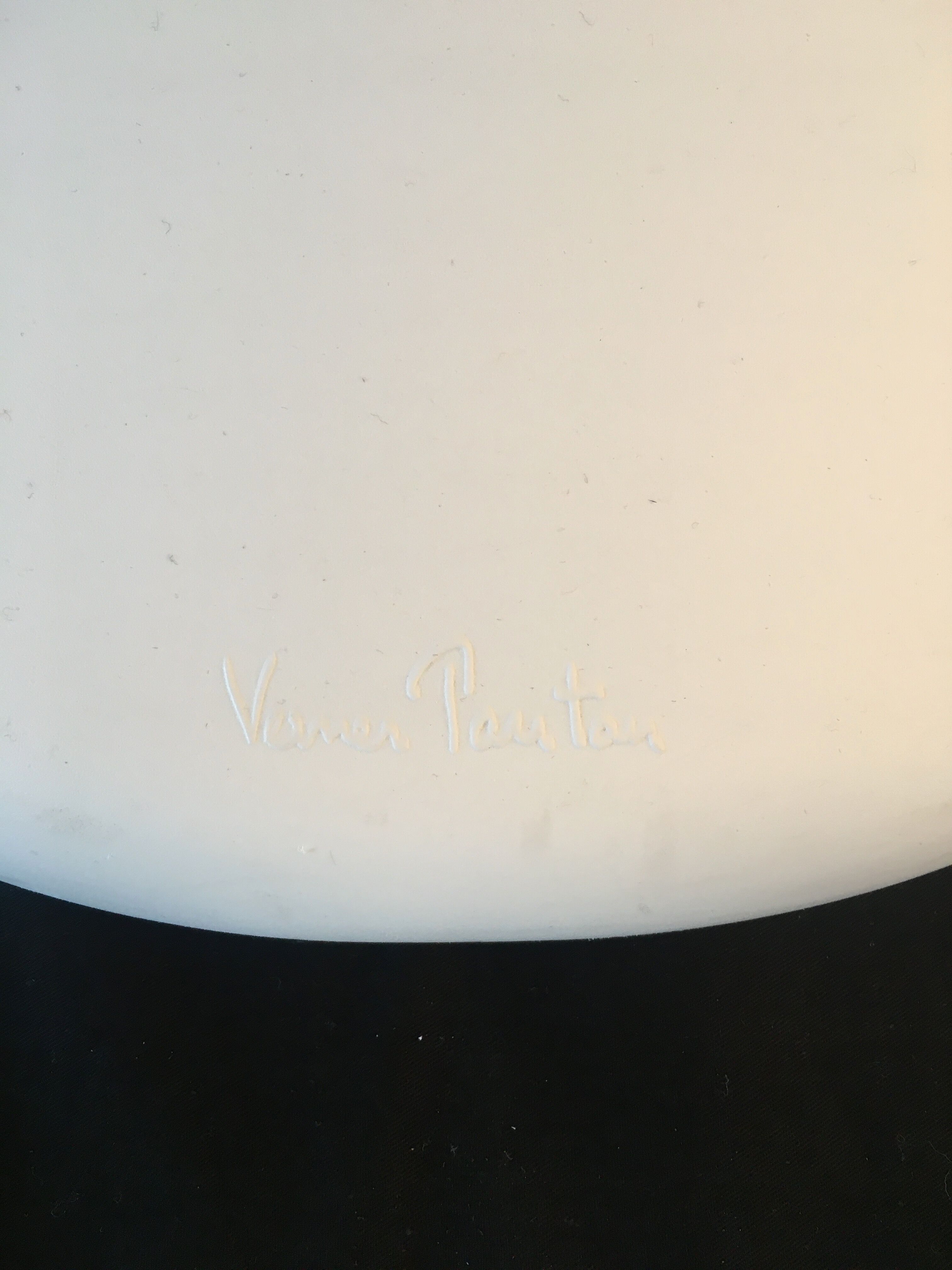 Pair of Verner Panton chairs for Vitra