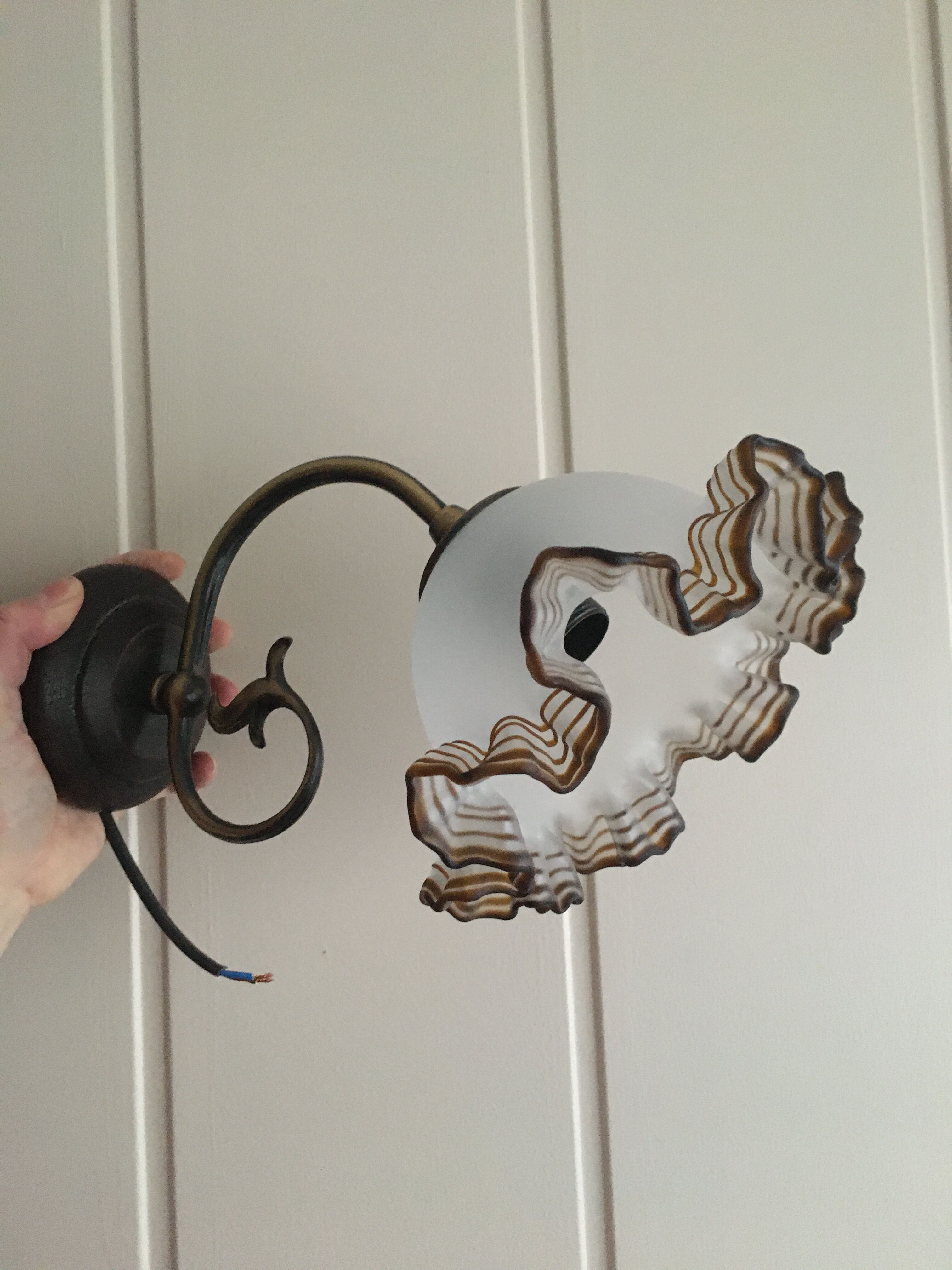 Vintage wall lamp set