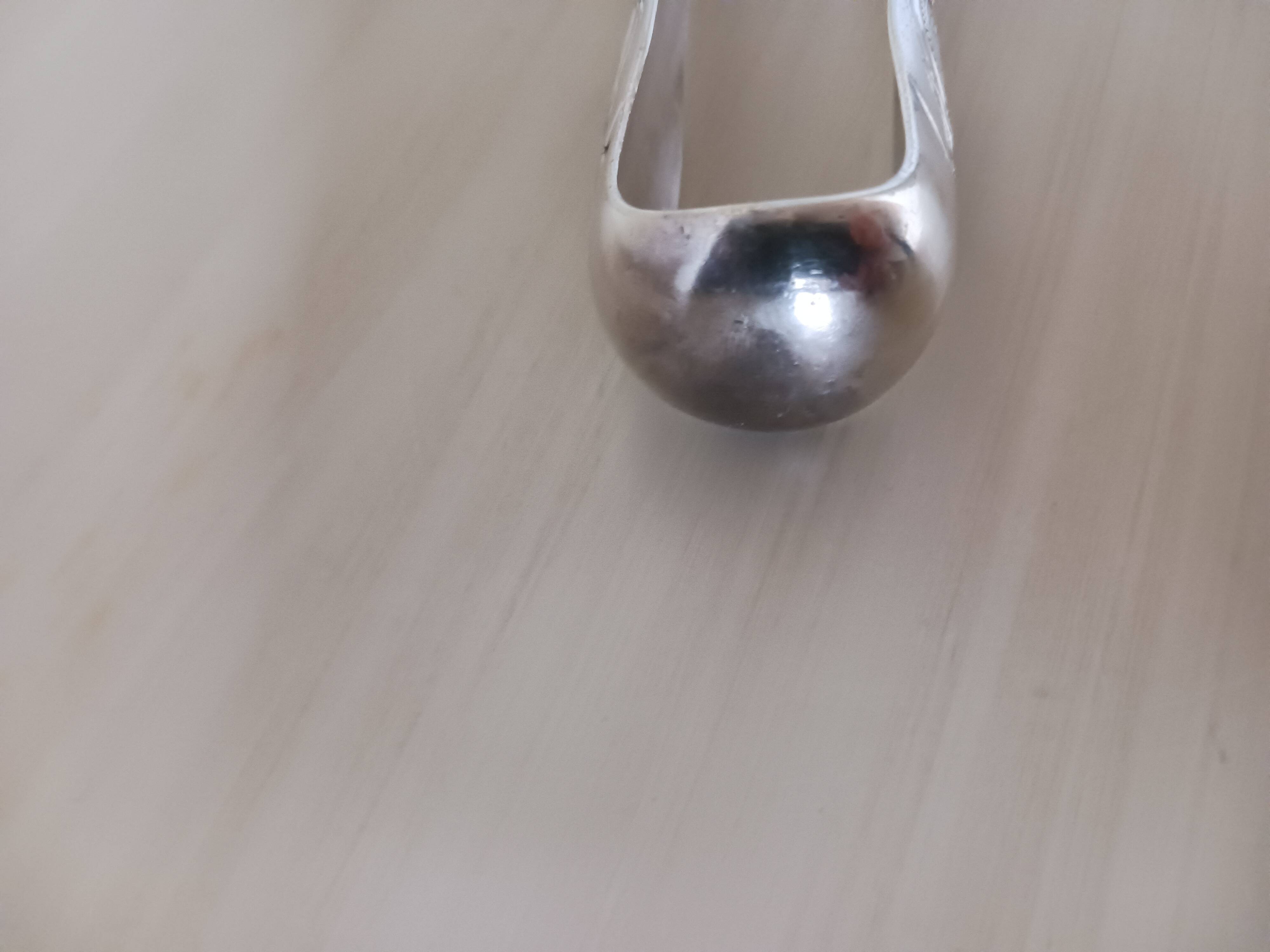 Christofle sugar tongs.