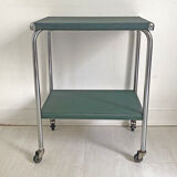 Industrial service metal and imitation leather green