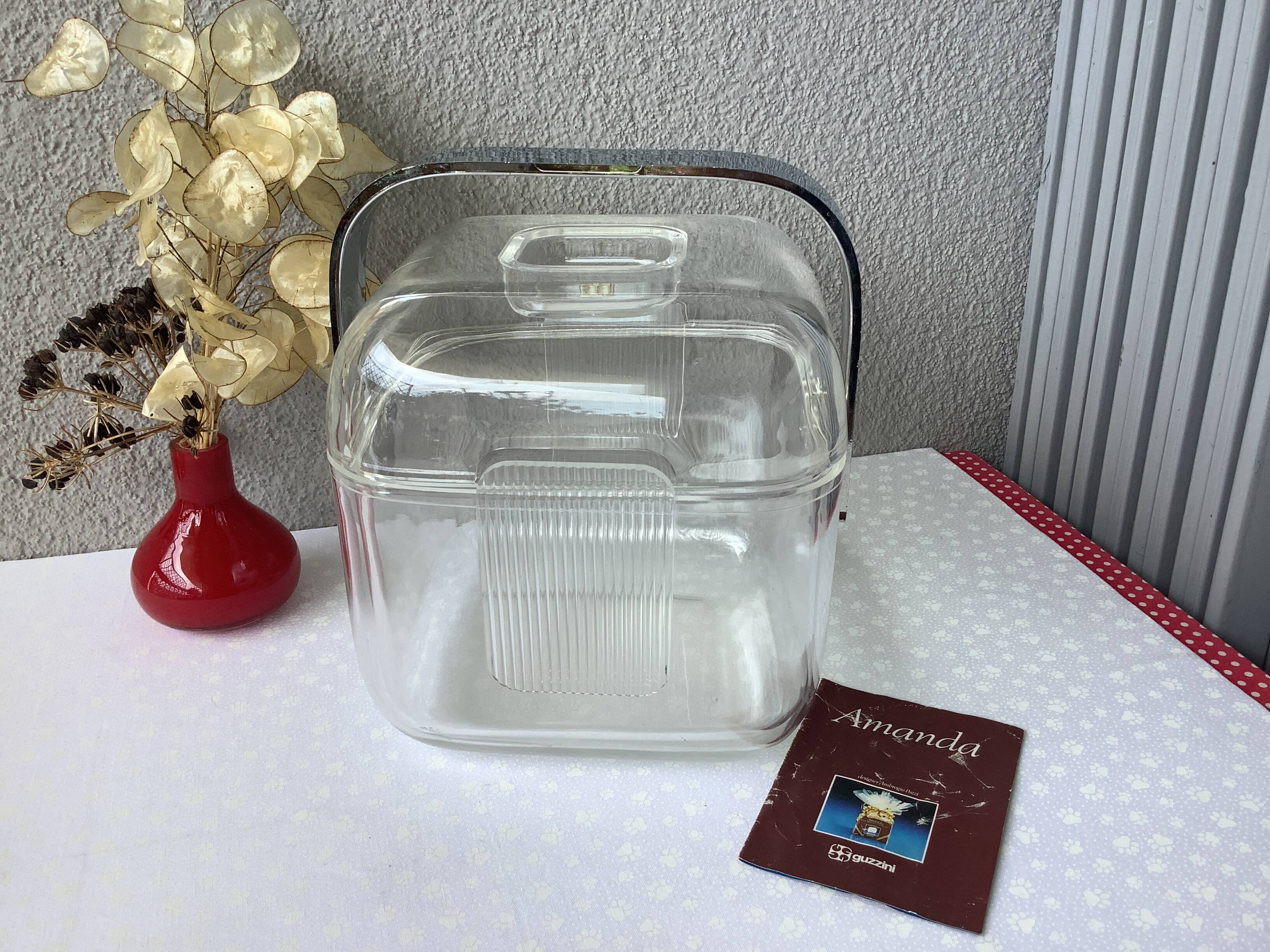 Guzzini ice bucket design Ambrogio Pozzi