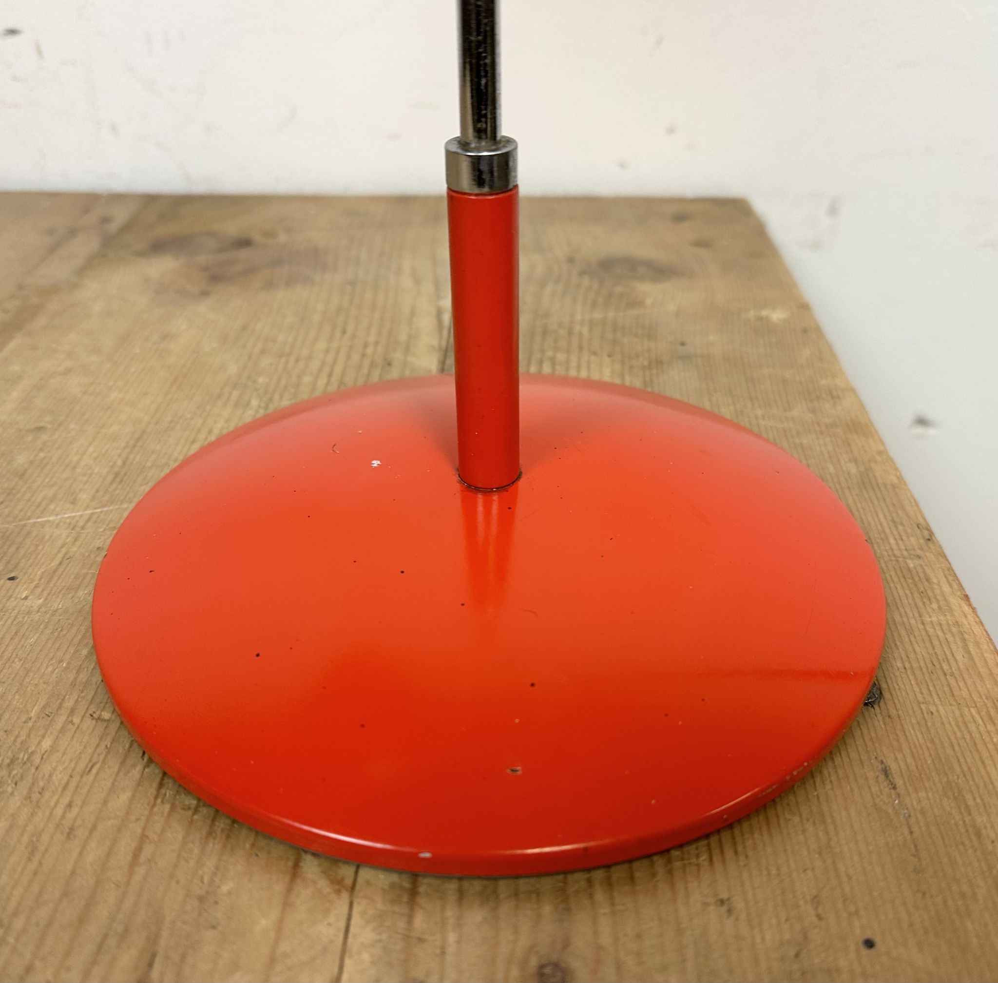Red Table Lamp by Josef Hurka for Napako, 1960s