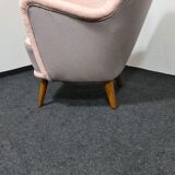 One vintage 50s lounge chair by bergmann gestelle