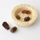 1970s Beige Textured Ceramic Ashtray from Aleluia