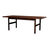 Table basse vintage | tableau | teck | années 60 | suédois