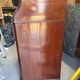 Louis-Philippe mahogany railway toilet commode