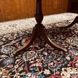 Antique English Chesterfield Coffee Table with leather top