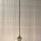 Vintage glass bell pendant light - late 20th century