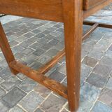 Antique farmhouse table in solid oak for 6 people