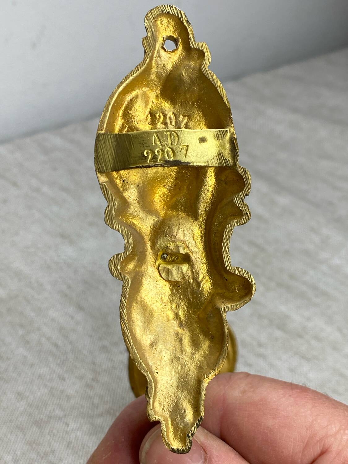 Antique bronze coat hooks