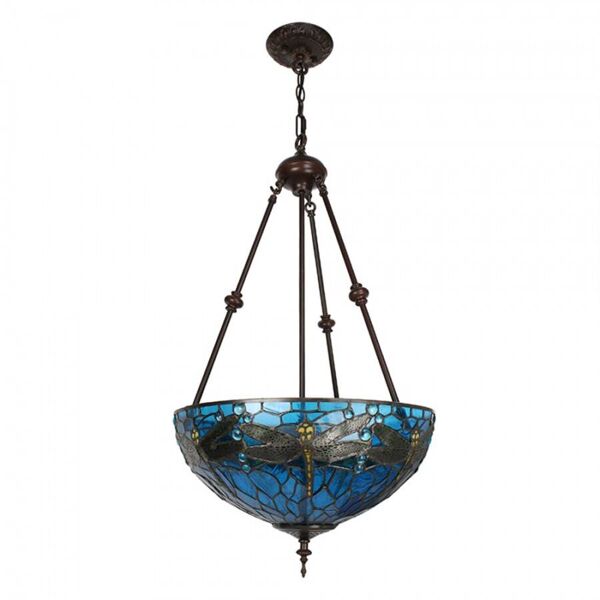 Lampe à suspension Tiffany Libelle lampe à suspension moyenne
