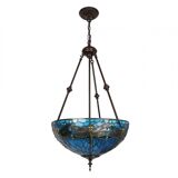Tiffany pendant lamp Libelle middle hanging lamp