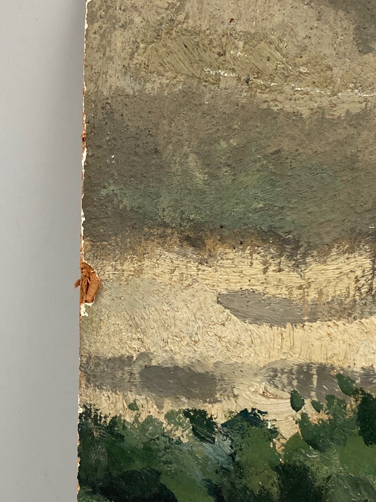 OIL ON CARDBOARD BY JEAN DENIS MALCLES LANDSCAPE 1933