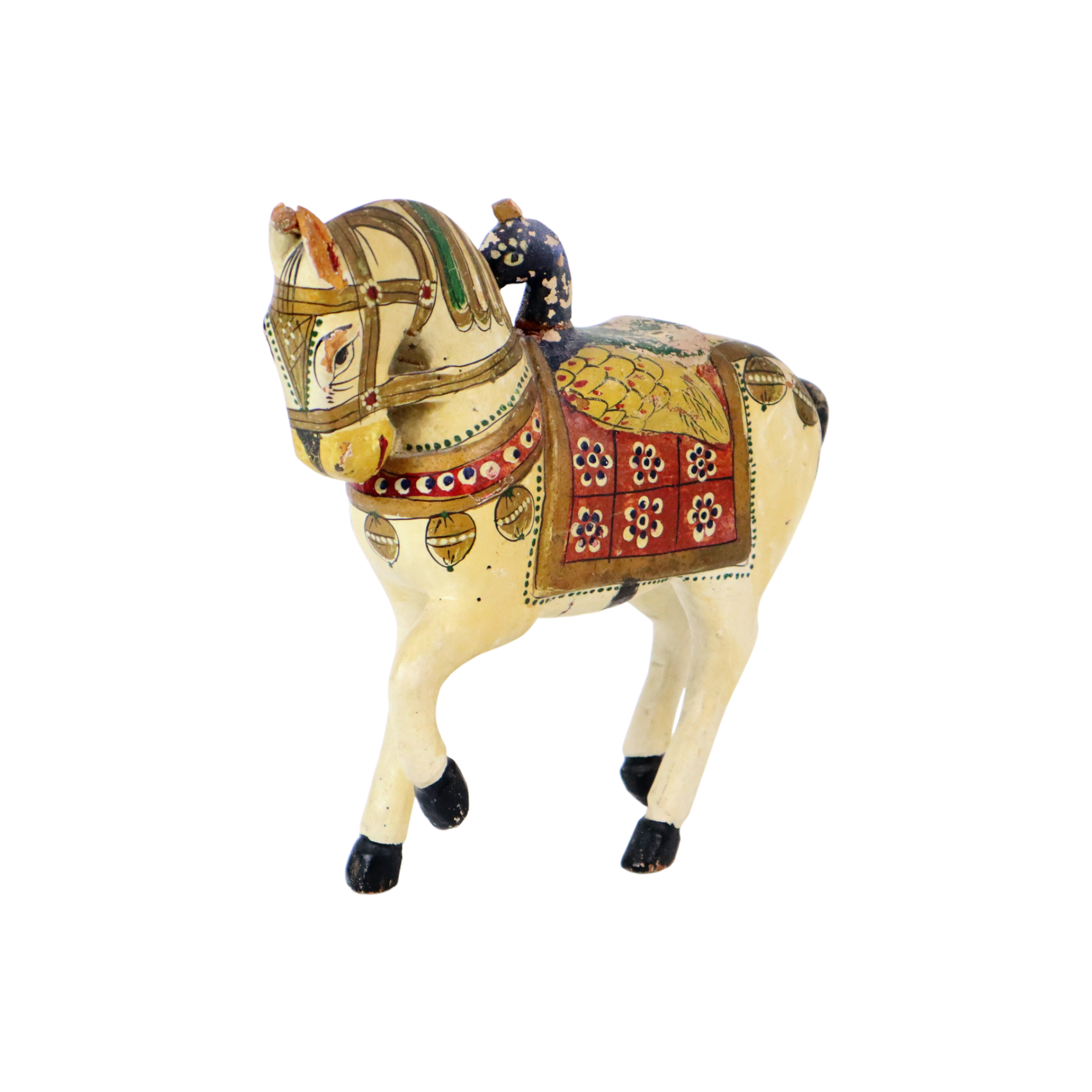 Horse sculpture wedding horse india hand painted 21cm